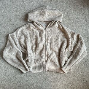 Cozy Beige Knit Sweater